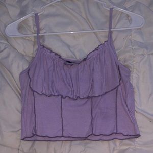 Lavendar SHEIN crop top